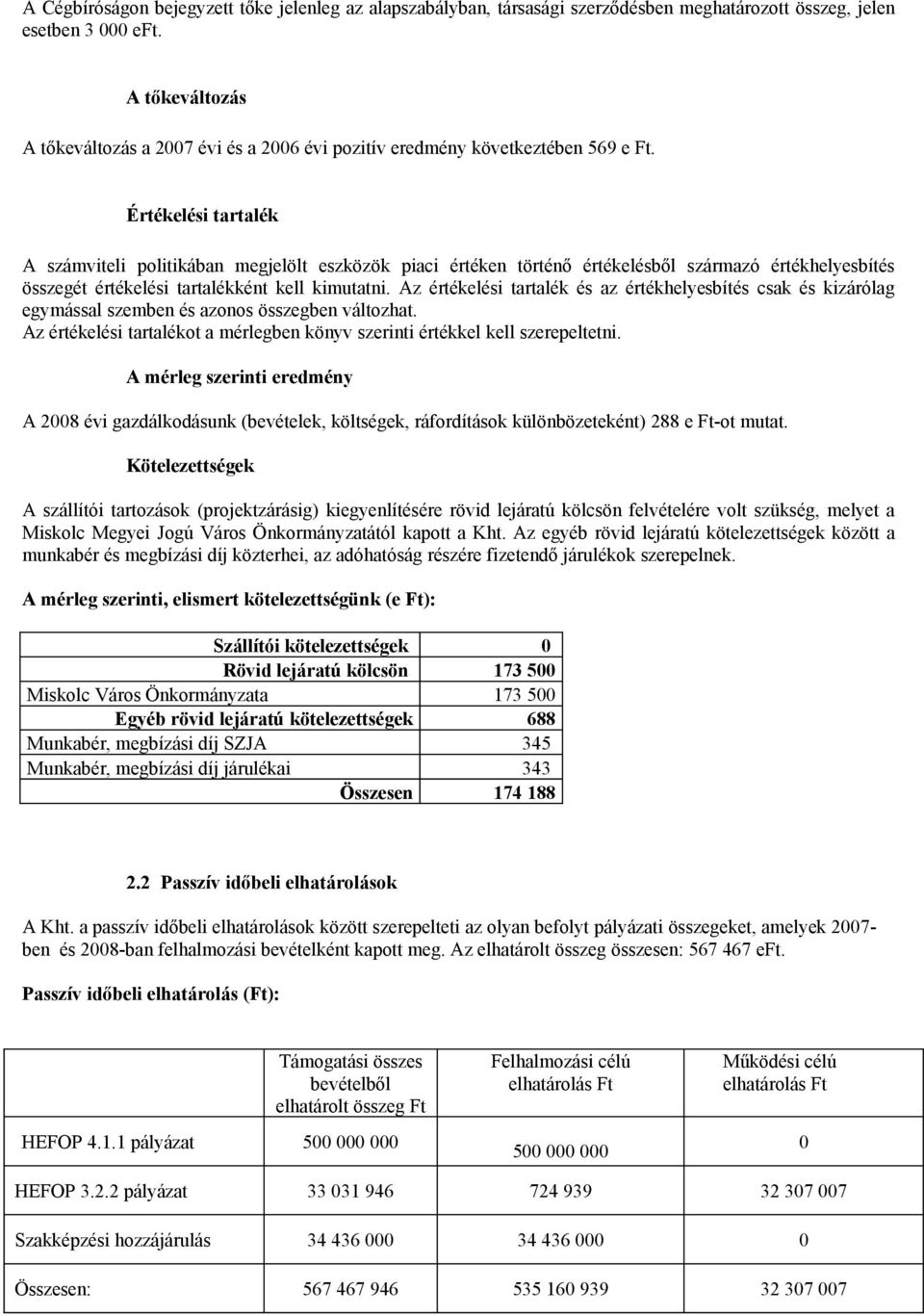 Értékelési tartalék A számviteli politikában megjelölt eszközök piaci értéken történő értékelésből származó értékhelyesbítés összegét értékelési tartalékként kell kimutatni.