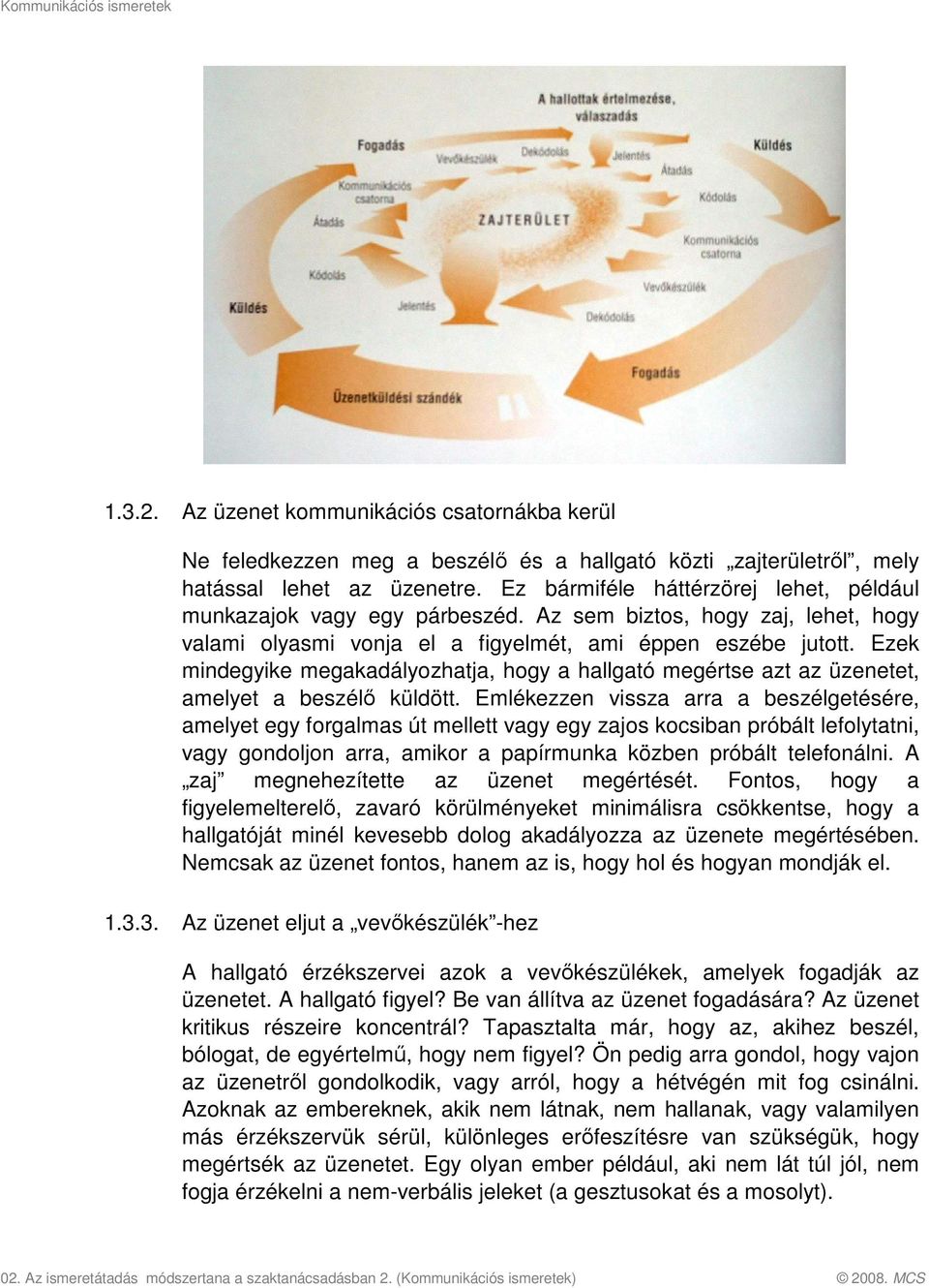 Ezek mindegyike megakadályozhatja, hogy a hallgató megértse azt az üzenetet, amelyet a beszélő küldött.