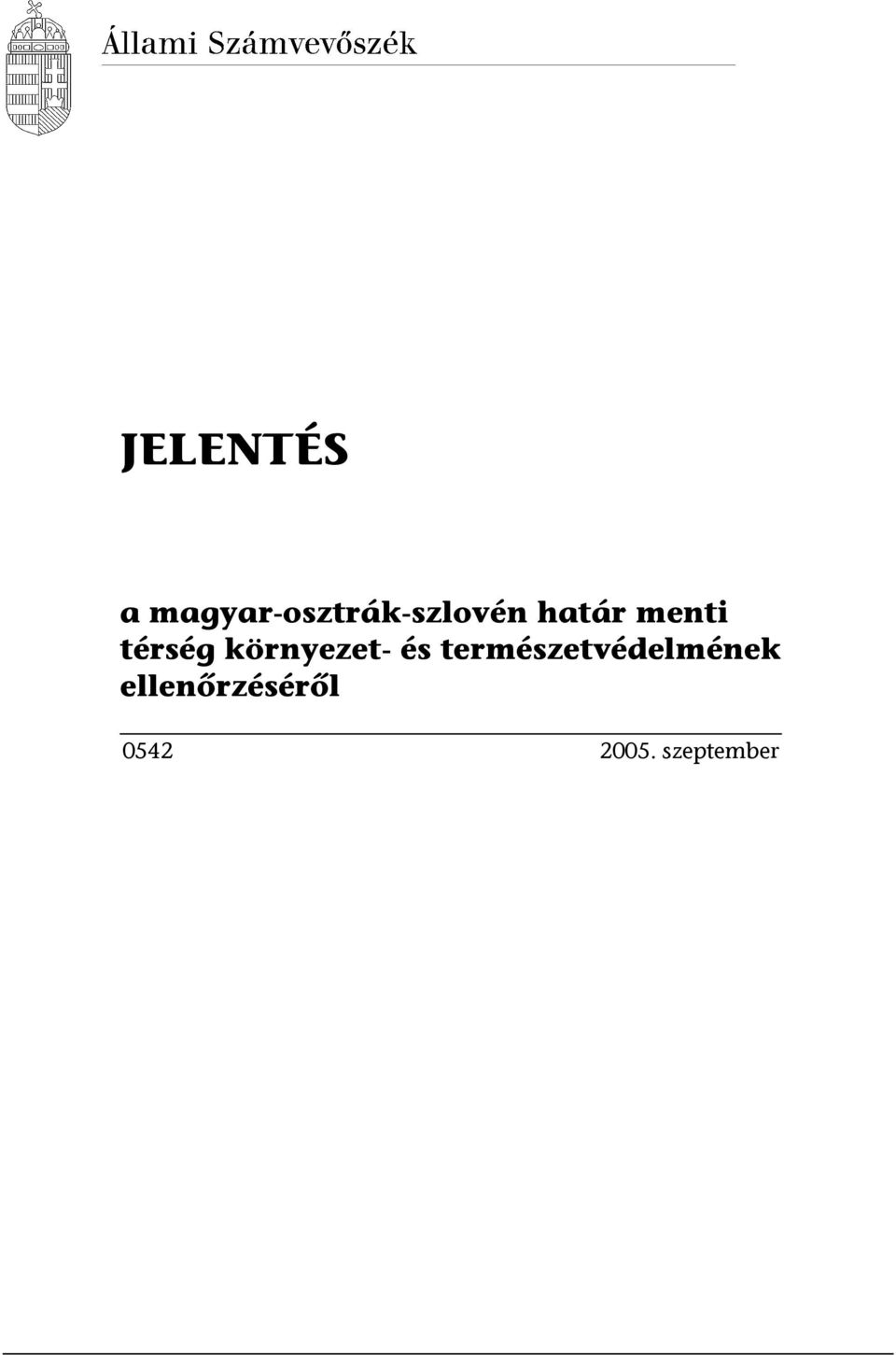 menti térség környezet- és