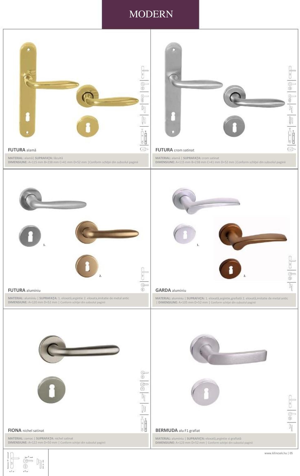 eloxata,imitatie de metal antic IMENSIUNE: =120 mm =52 mm onform schiţei din subsolul paginii GR alumíniu MTERIL: alumíniu SUPRFŢ: 1. eloxată,argintie,grafiată 2.