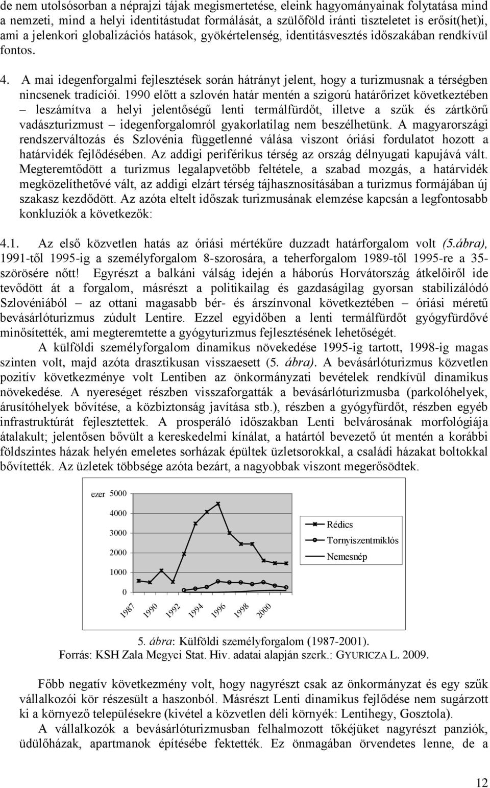 A mai idegenforgalmi fejlesztések során hátrányt jelent, hogy a turizmusnak a térségben nincsenek tradíciói.