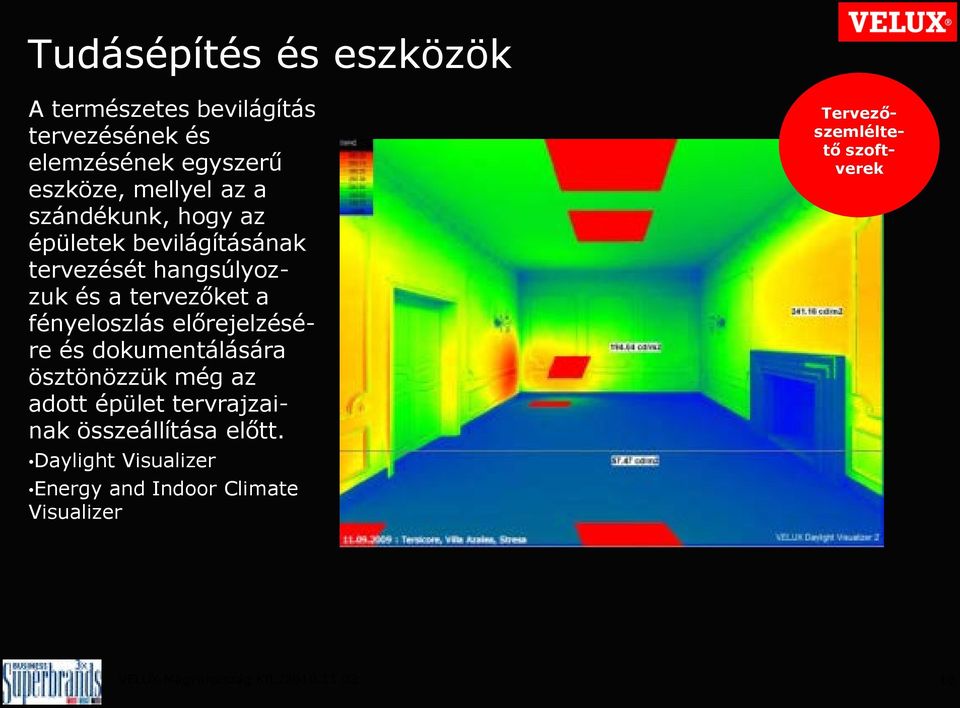 előrejelzésére és dokumentálására ösztönözzük még az adott épület tervrajzainak összeállítása előtt.