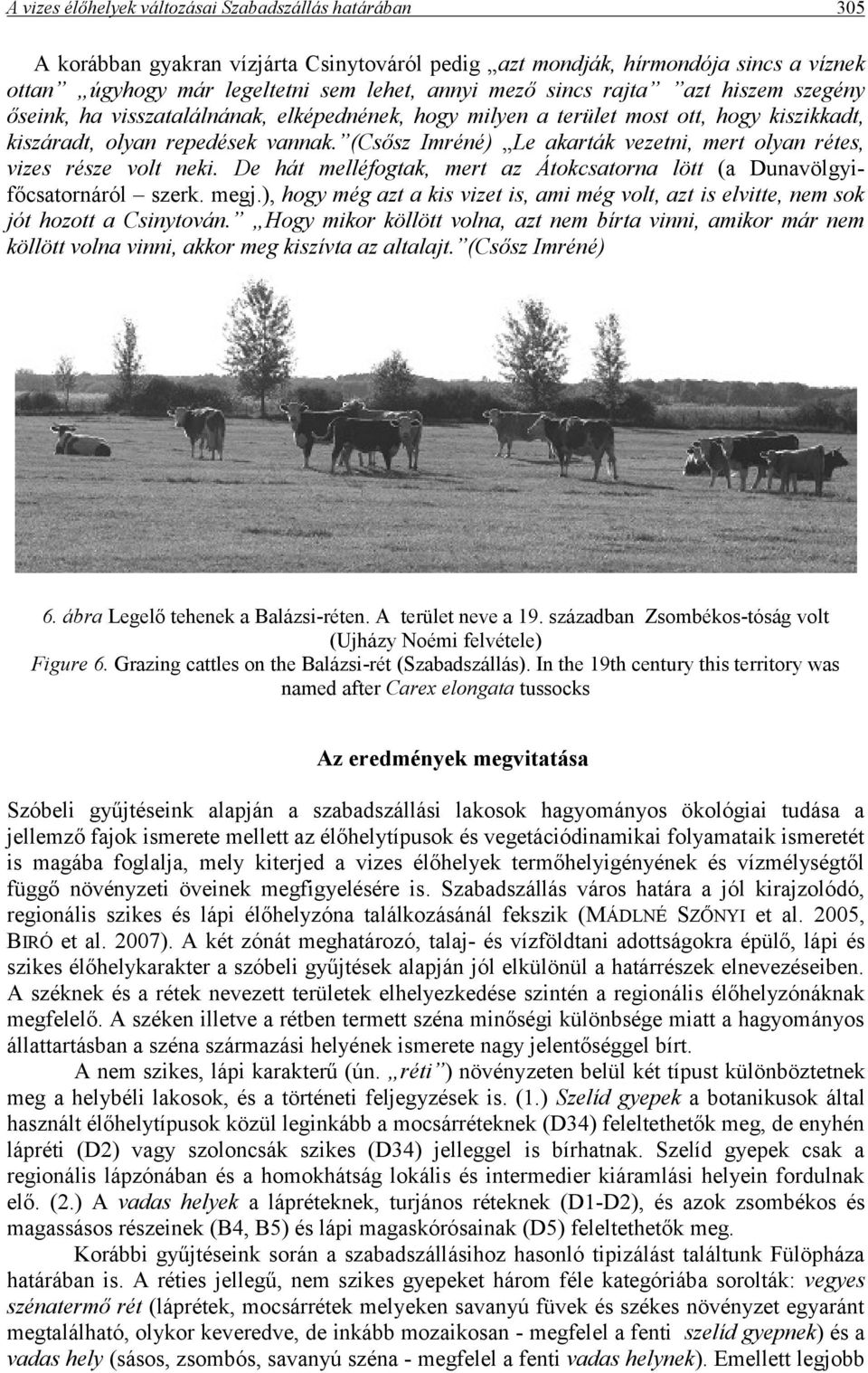 (Csősz Imréné) Le akarták vezetni, mert olyan rétes, vizes része volt neki. De hát melléfogtak, mert az Átokcsatorna lött (a Dunavölgyifőcsatornáról szerk. megj.