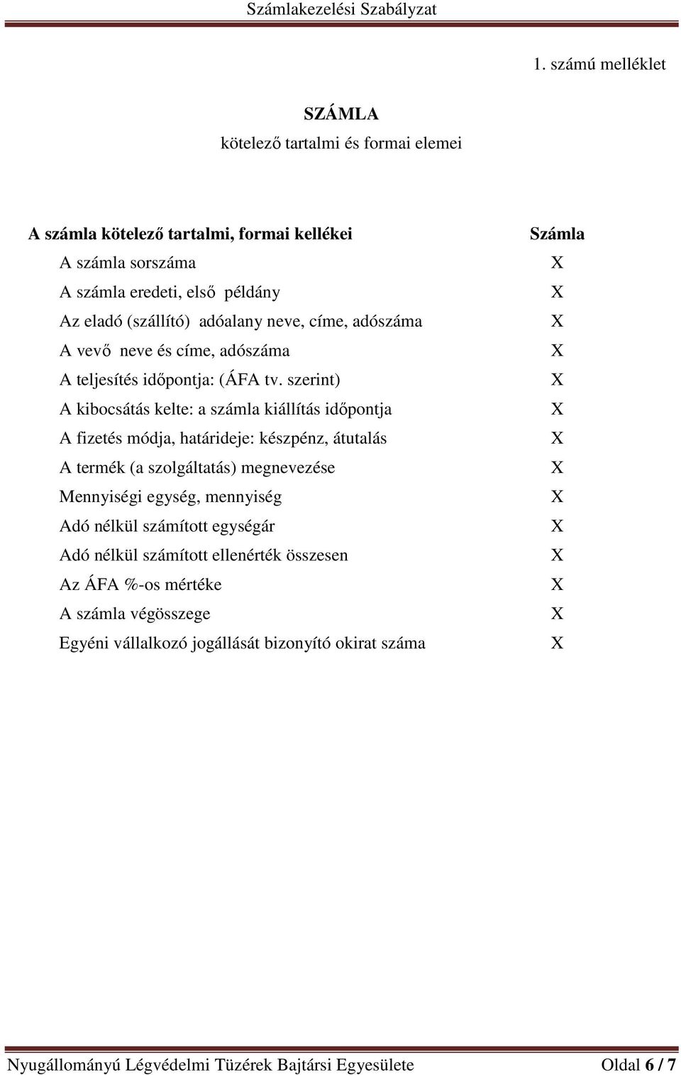 szerint) A kibocsátás kelte: a számla kiállítás időpontja A fizetés módja, határideje: készpénz, átutalás A termék (a szolgáltatás) megnevezése Mennyiségi egység,