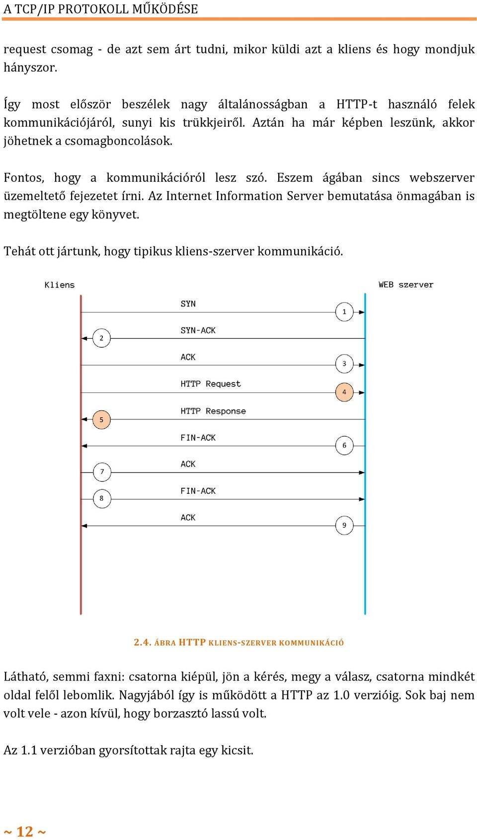 Fontos, hogy a kommunikációról lesz szó. Eszem ágában sincs webszerver üzemeltető fejezetet írni. Az Internet Information Server bemutatása önmagában is megtöltene egy könyvet.