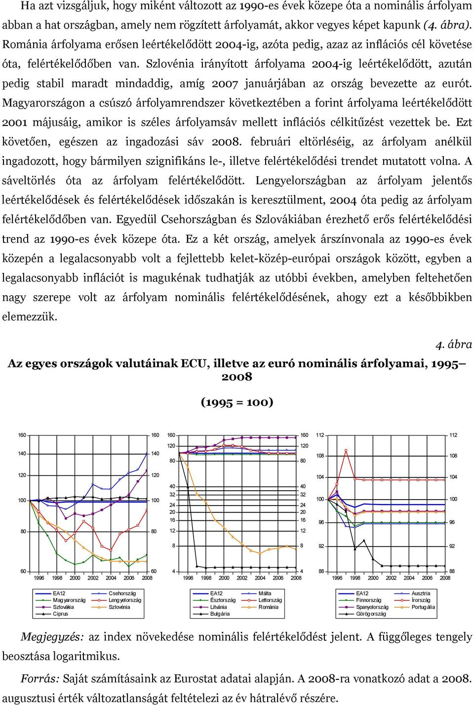 Szlovénia irányított árfolyama 24-ig leértékelődött, azután pedig stabil maradt mindaddig, amíg 27 januárjában az ország bevezette az eurót.