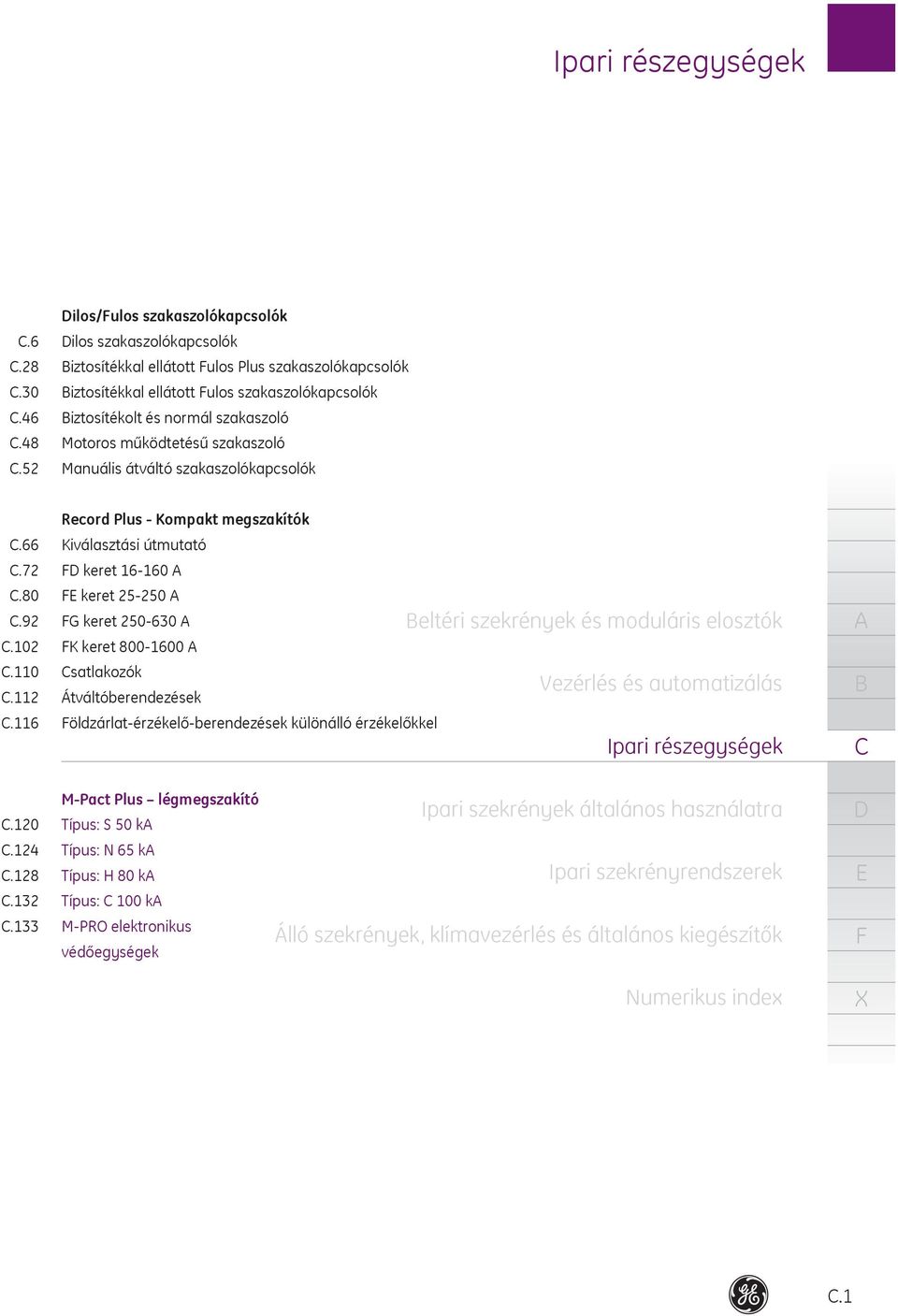 Motoros működtetésű szakaszoló Manuális átváltó szakaszolókapcsolók.66.7..9.