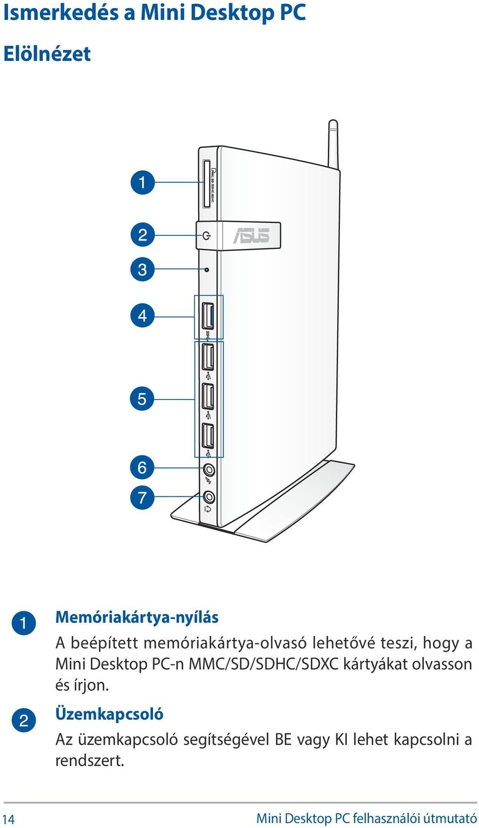 MMC/SD/SDHC/SDXC kártyákat olvasson és írjon.