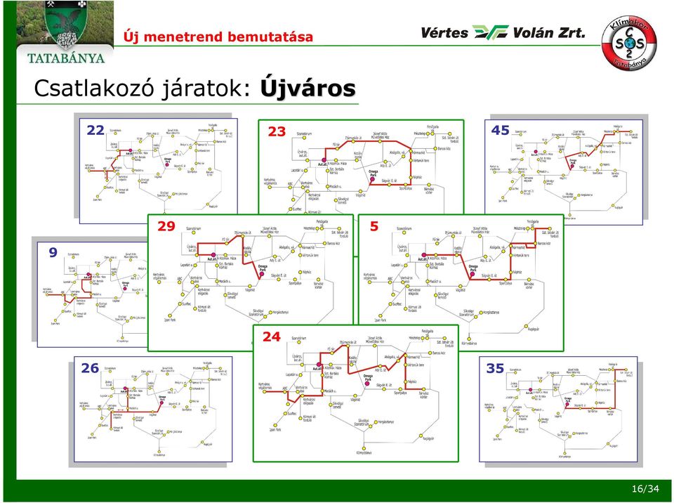 Csatlakozó járatok: