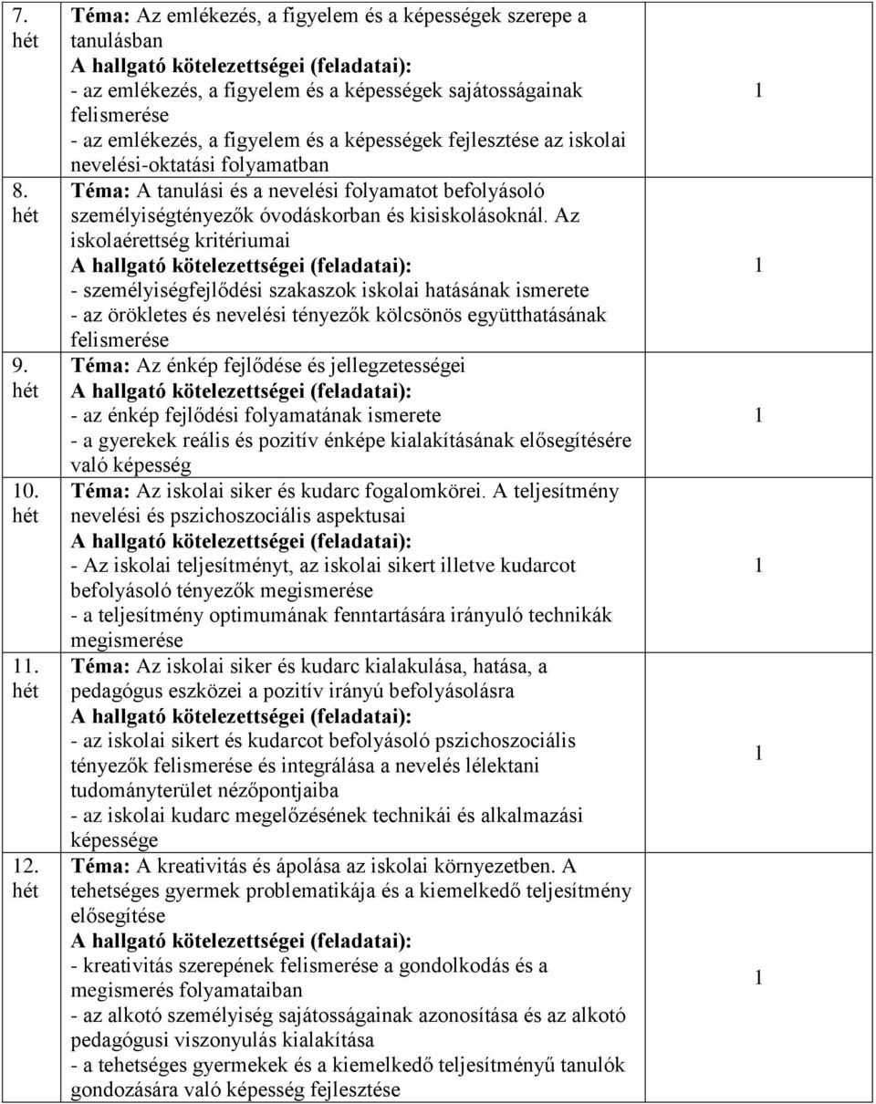 iskolai nevelési-oktatási folyamatban Téma: A tanulási és a nevelési folyamatot befolyásoló személyiségtényezők óvodáskorban és kisiskolásoknál.