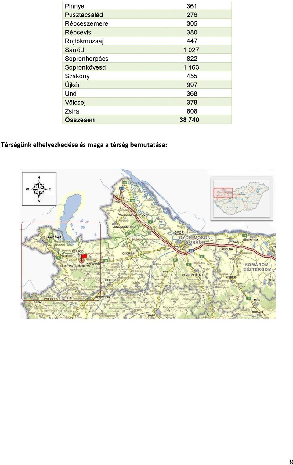 1 163 Szakony 455 Újkér 997 Und 368 Völcsej 378 Zsira 808