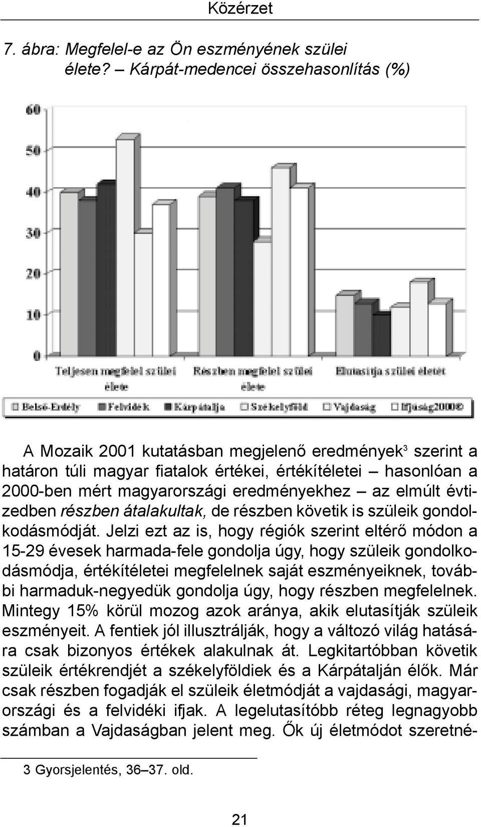 az elmúlt évtizedben részben átalakultak, de részben követik is szüleik gondolkodásmódját.