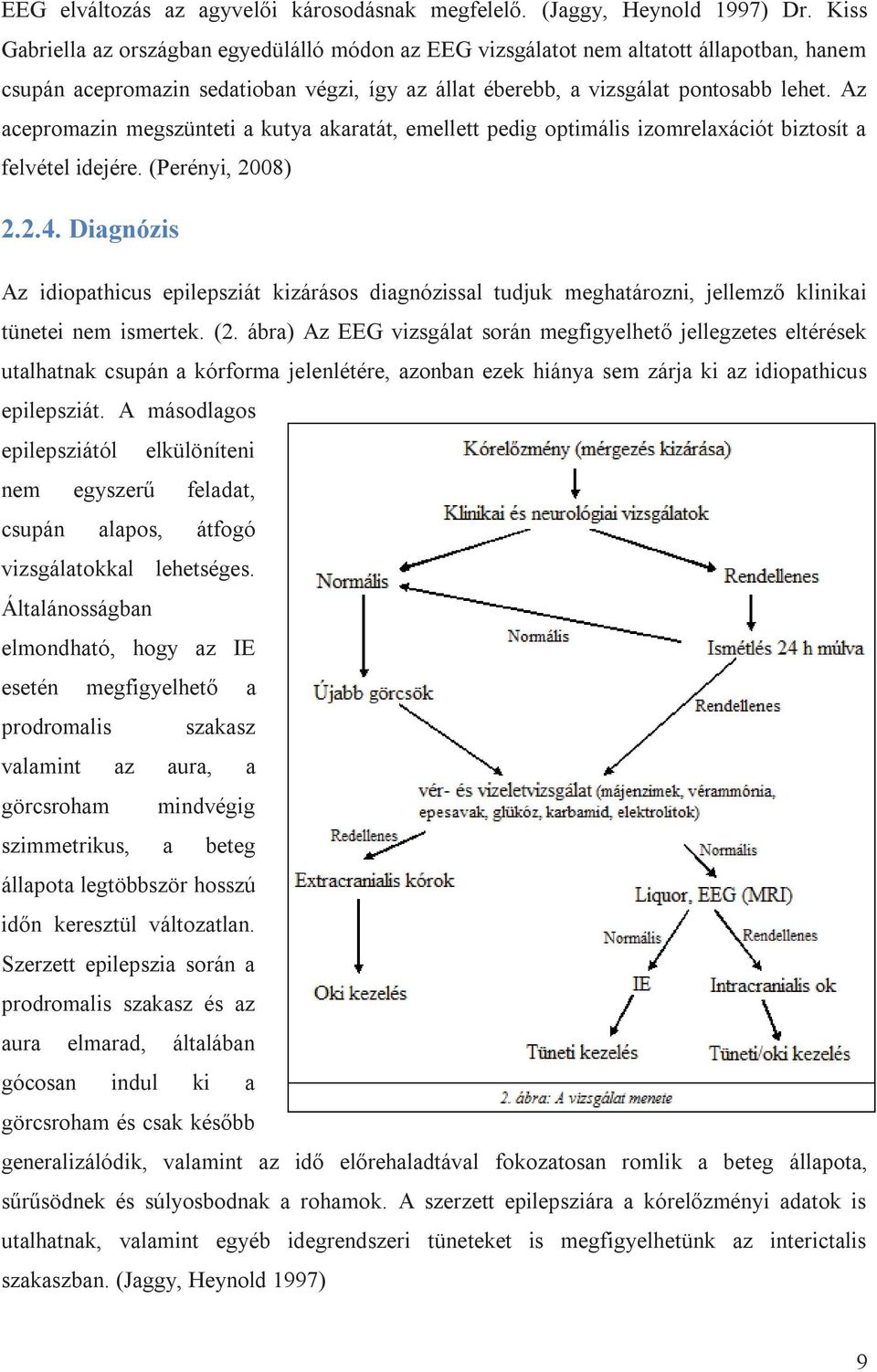 Az acepromazin megszünteti a kutya akaratát, emellett pedig optimális izomrelaxációt biztosít a felvétel idejére. (Perényi, 2008) 2.2.4.