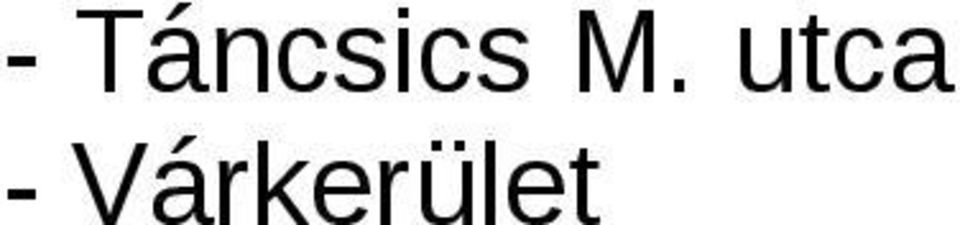 M. utca 