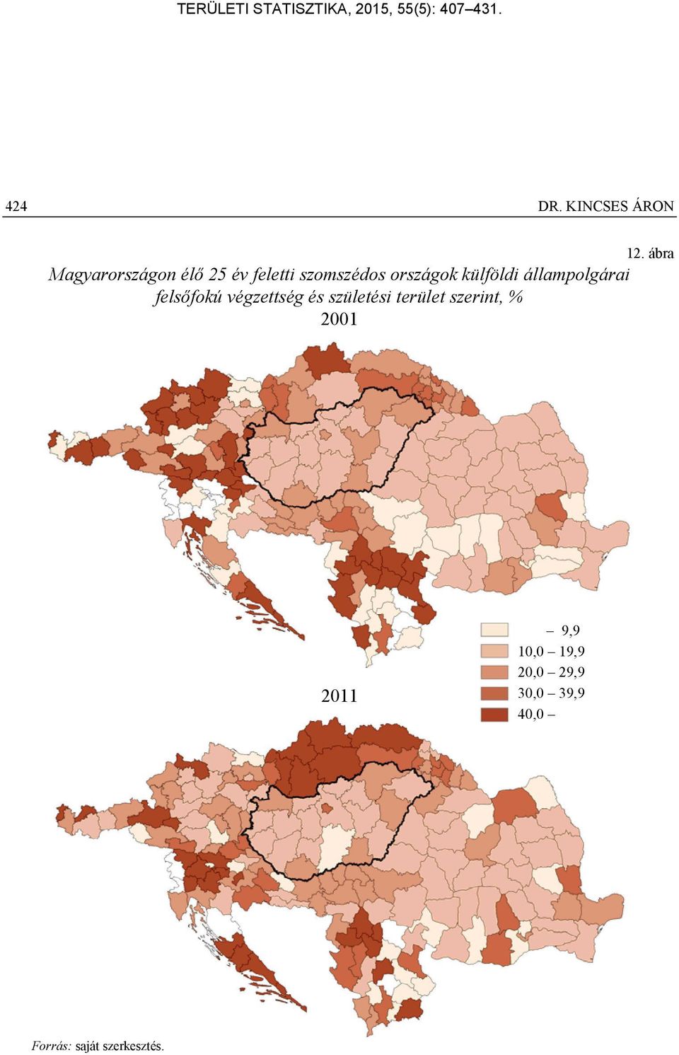 országok külföldi állampolgárai felsőfokú