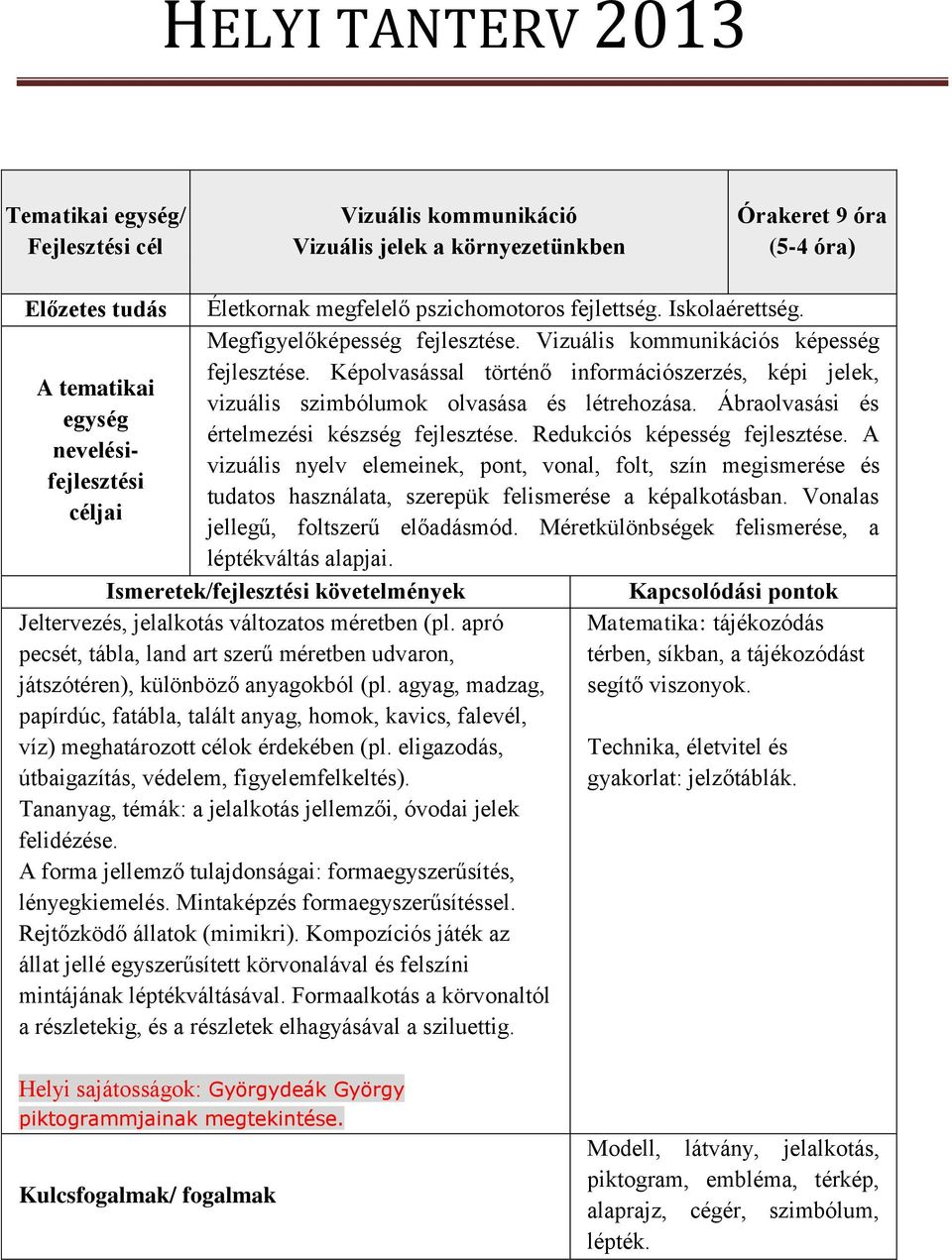 Ábraolvasási és egység értelmezési készség fejlesztése. Redukciós képesség fejlesztése.