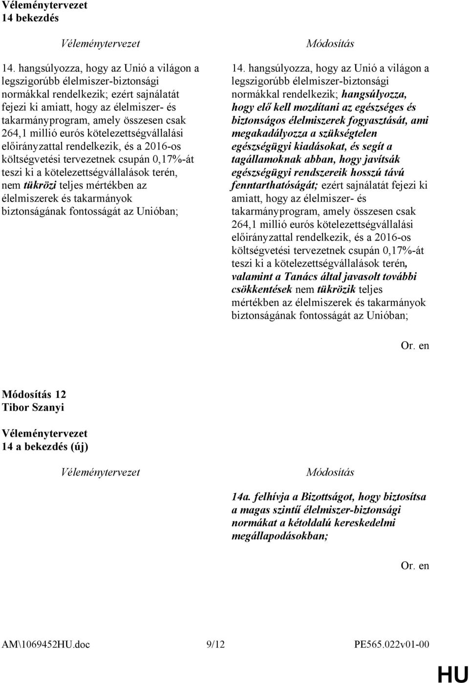 millió eurós kötelezettségvállalási előirányzattal rendelkezik, és a 2016-os költségvetési tervezetnek csupán 0,17%-át teszi ki a kötelezettségvállalások terén, nem tükrözi teljes mértékben az