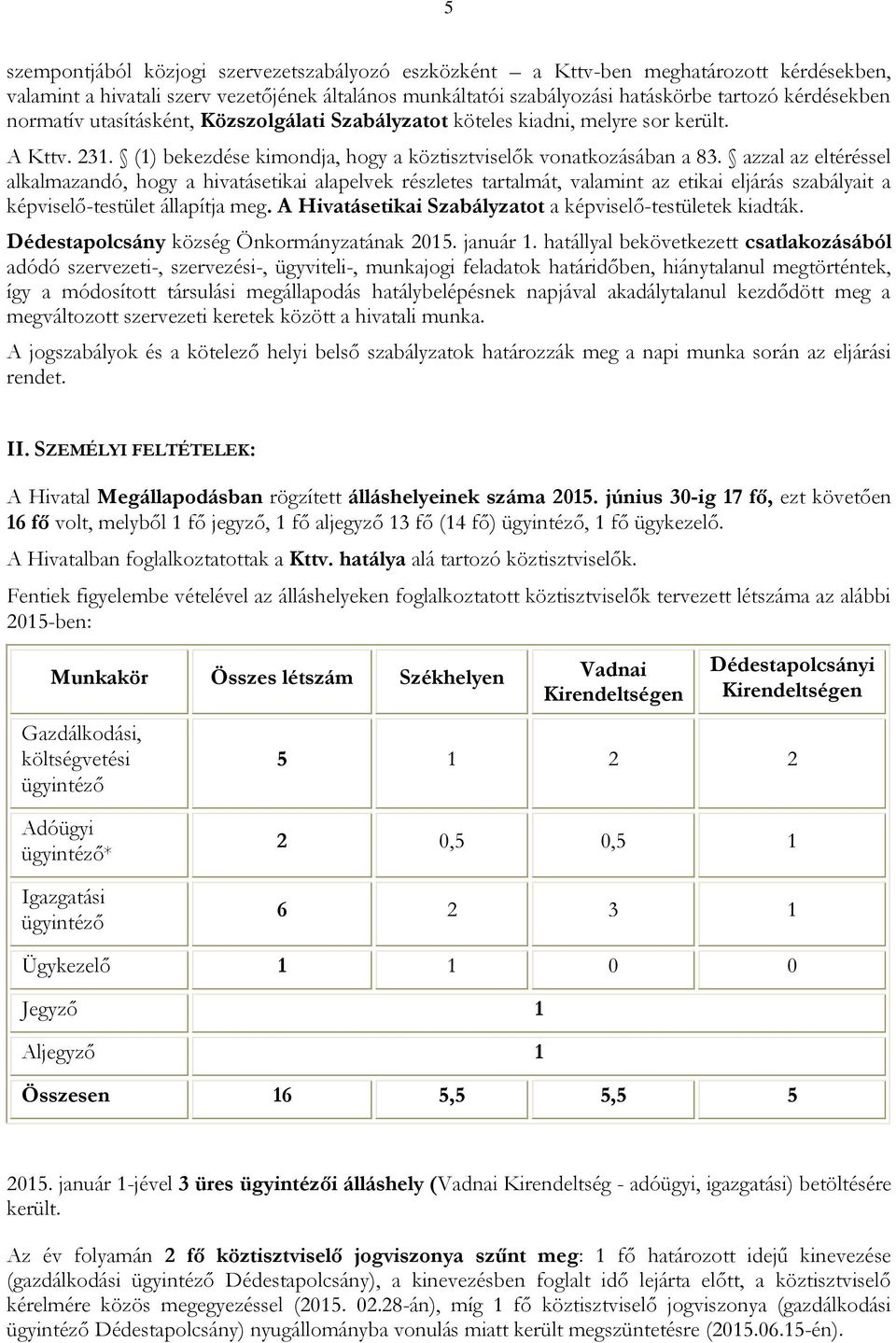 azzal az eltéréssel alkalmazandó, hogy a hivatásetikai alapelvek részletes tartalmát, valamint az etikai eljárás szabályait a képviselő-testület állapítja meg.