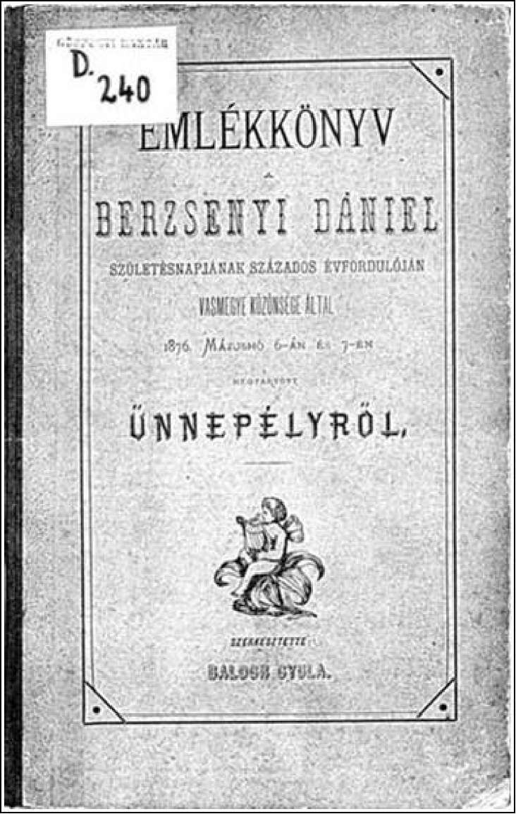 84 száz magyar falu Az 1876-os ünnepély emlékkönyve zetére, annak dicső hamvai fölé, a niklai sírkertben szobor emeltessék, az élő nemzedék által f. é. junius 14-én végrehajtatott".