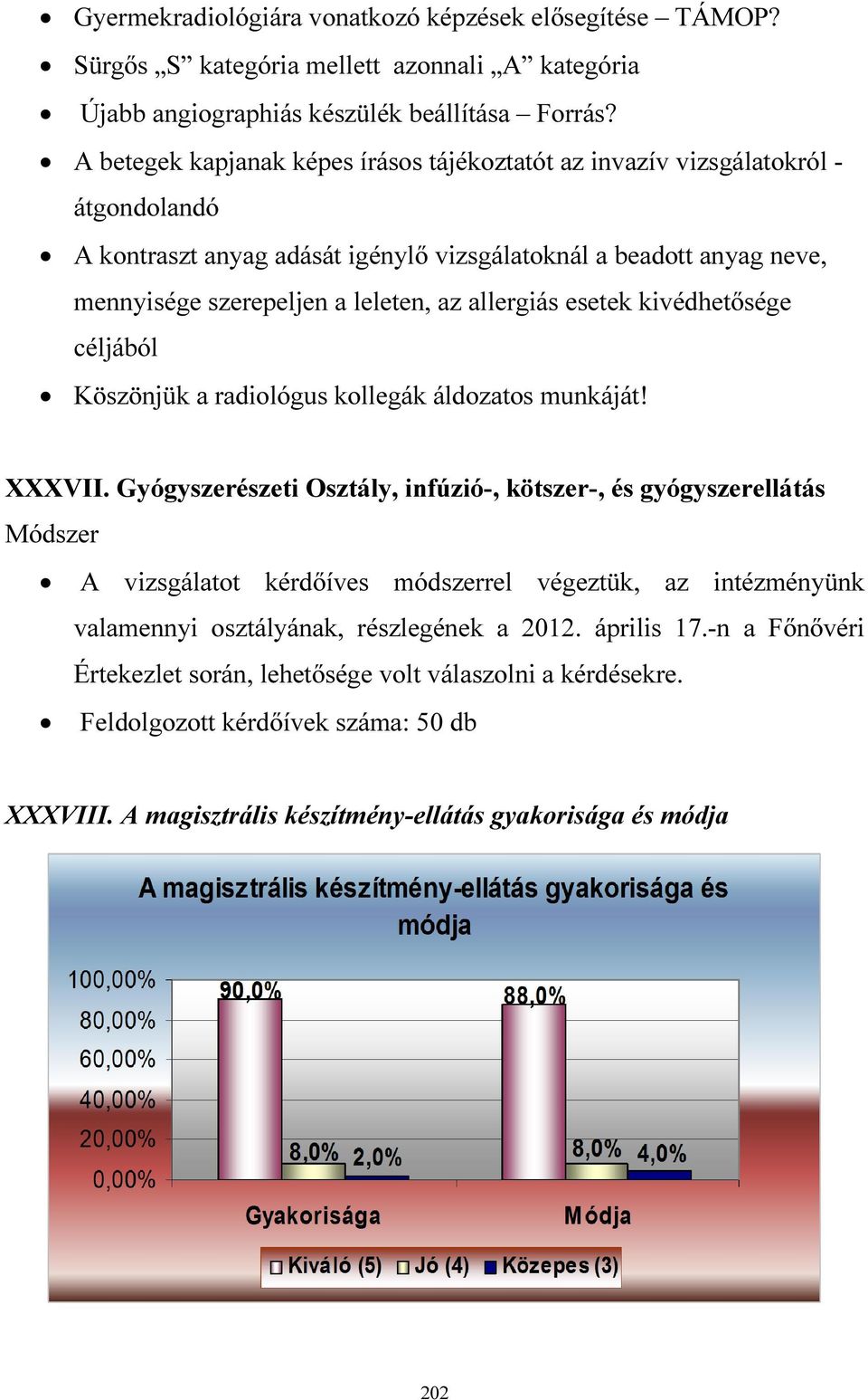 allergiás esetek kivédhetősége céljából Köszönjük a radiológus kollegák áldozatos munkáját! XXXVII.