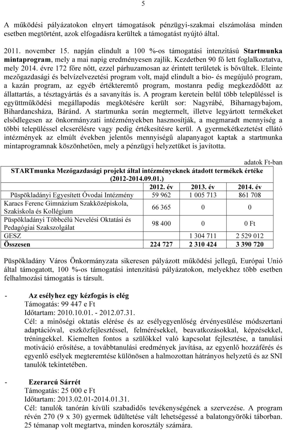 évre 172 főre nőtt, ezzel párhuzamosan az érintett területek is bővültek.