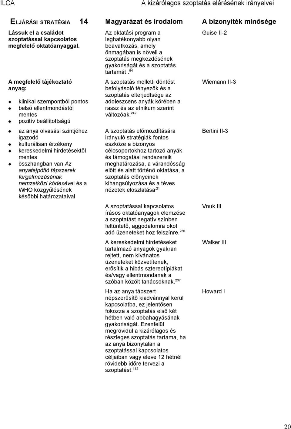 mentes összhangban van Az anyatejpótló tápszerek forgalmazásának nemzetközi kódexével és a WHO közgyűlésének későbbi határozataival Az oktatási program a leghatékonyabb olyan beavatkozás, amely