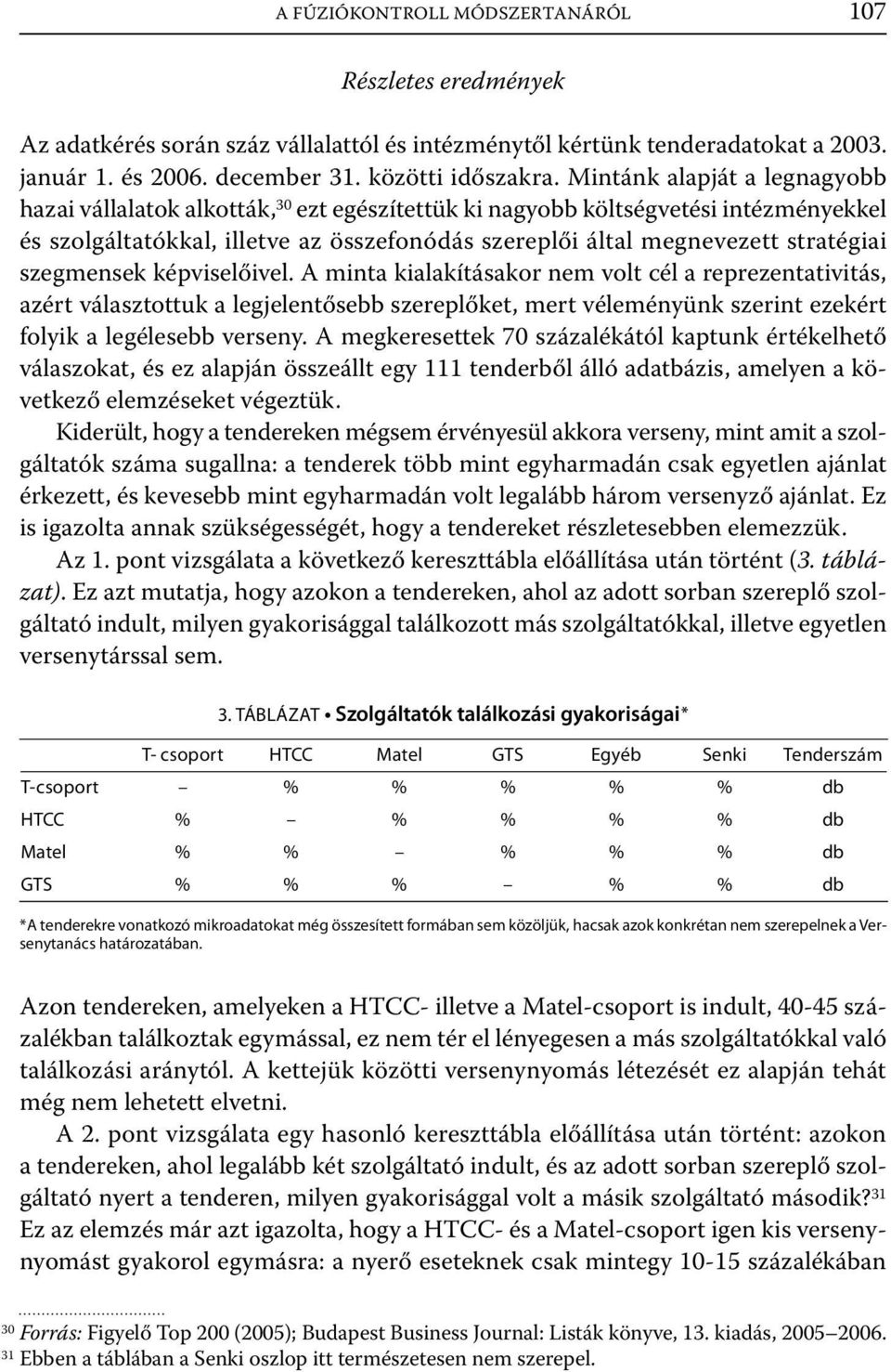 szegmensek képviselőivel. A minta kialakításakor nem volt cél a reprezentativitás, azért választottuk a legjelentősebb szereplőket, mert véleményünk szerint ezekért folyik a legélesebb verseny.