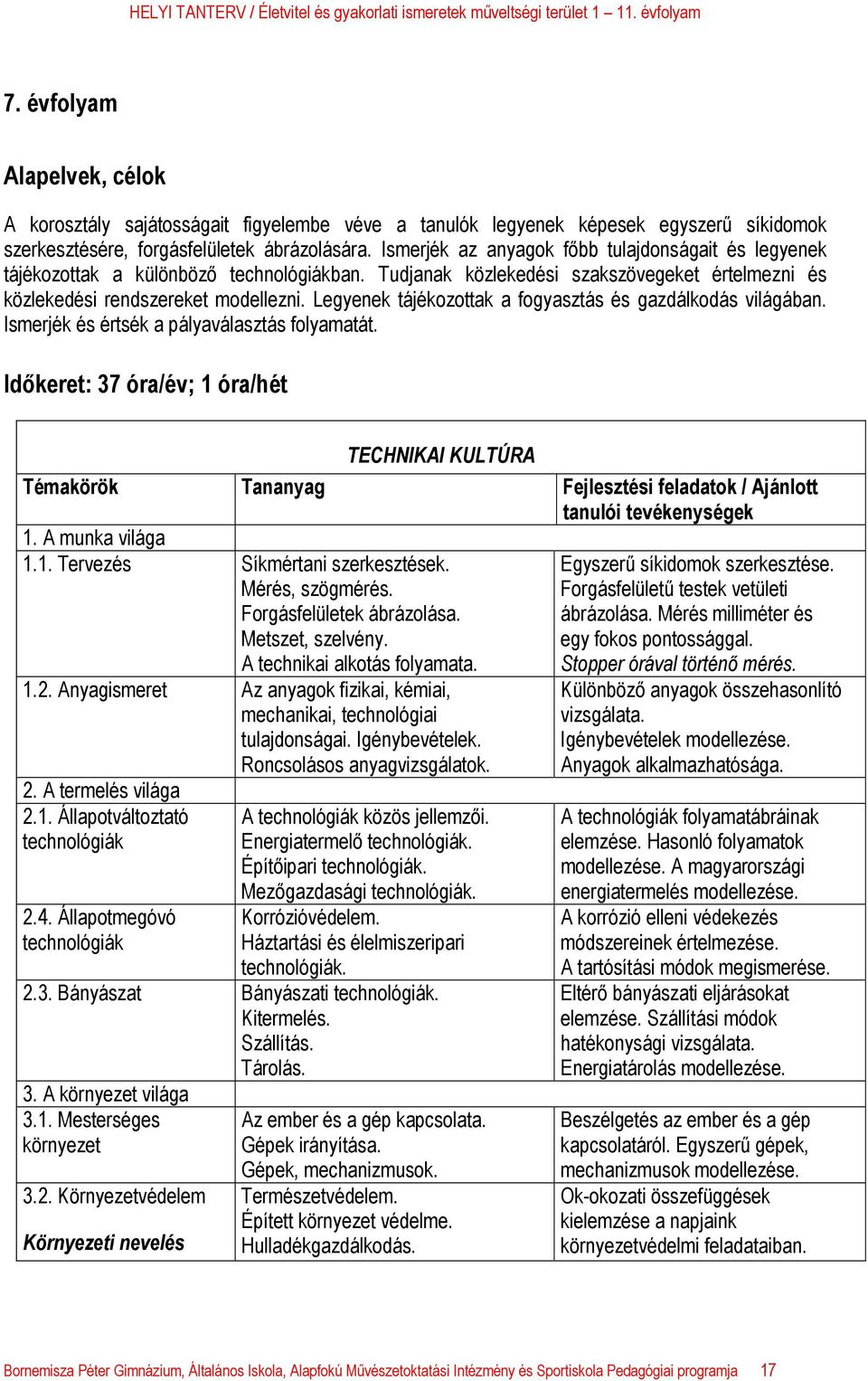 Legyenek tájékozottak a fogyasztás és gazdálkodás világában. Ismerjék és értsék a pályaválasztás folyamatát.