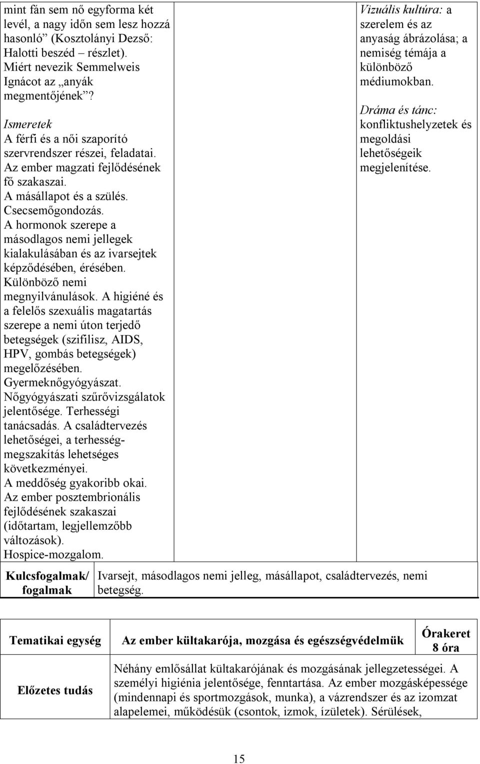 A hormonok szerepe a másodlagos nemi jellegek kialakulásában és az ivarsejtek képződésében, érésében. Különböző nemi megnyilvánulások.
