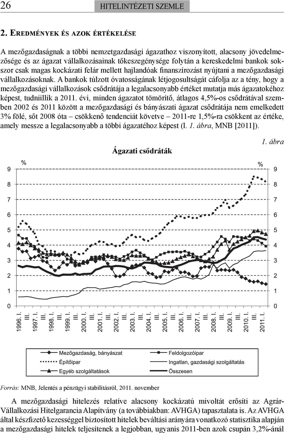 sokszor csak magas kockázati felár mellett hajlandóak finanszírozást nyújtani a mezőgazdasági vállalkozásoknak.