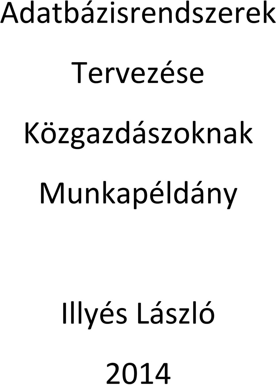 Közgazdászoknak