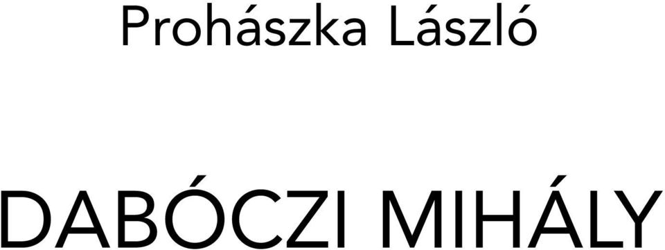 DABÓCZI