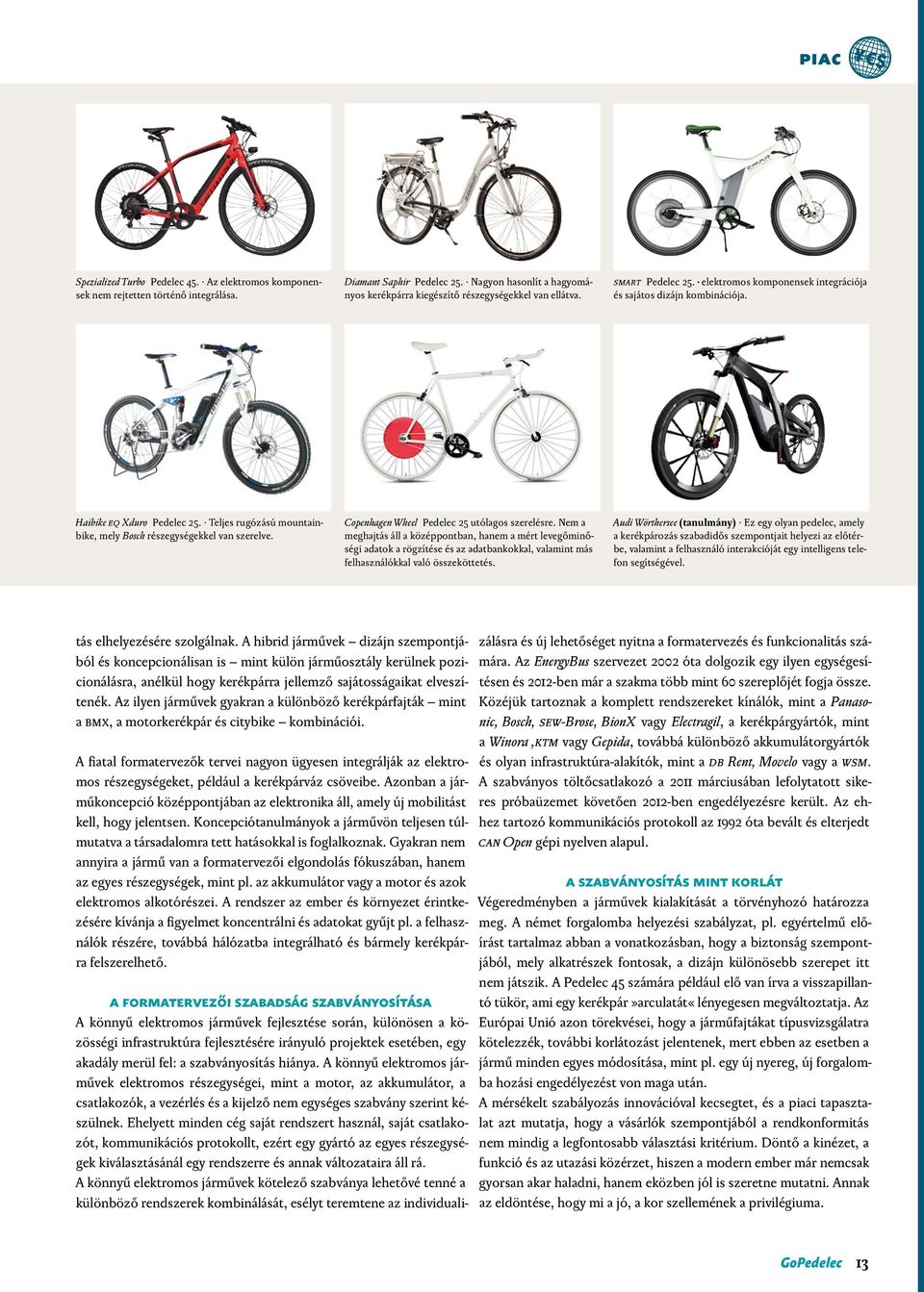 Teljes rugózású mountainbike, mely Bosch részegységekkel van szerelve. Copenhagen Wheel Pedelec 25 utólagos szerelésre.