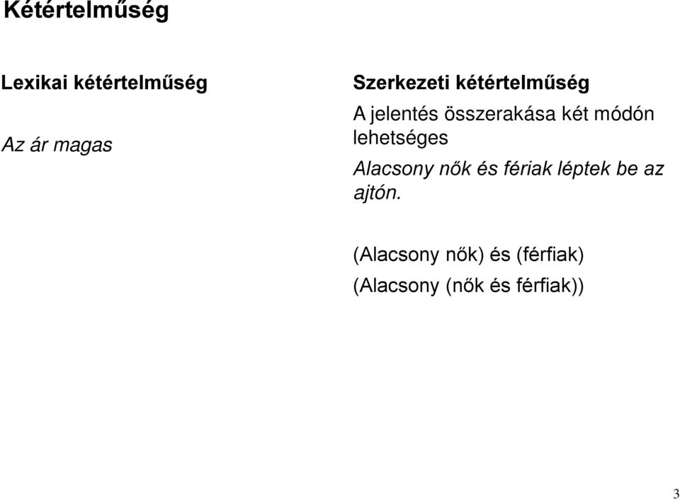 módón lehetséges Alacsony nők és fériak léptek be az