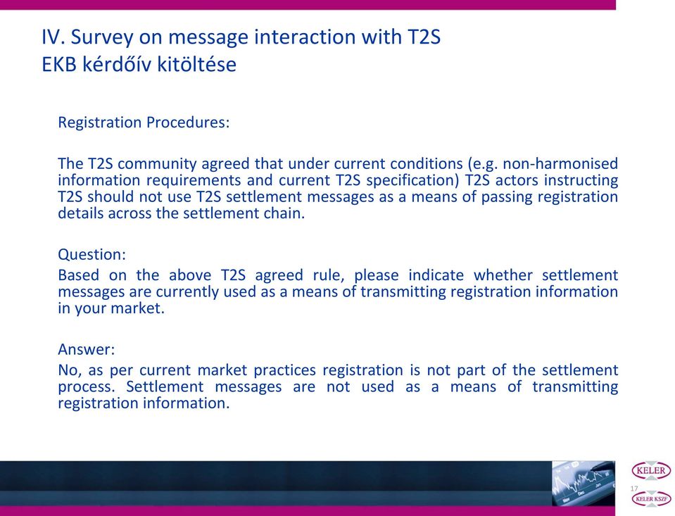 stration Procedures: The T2S community agr