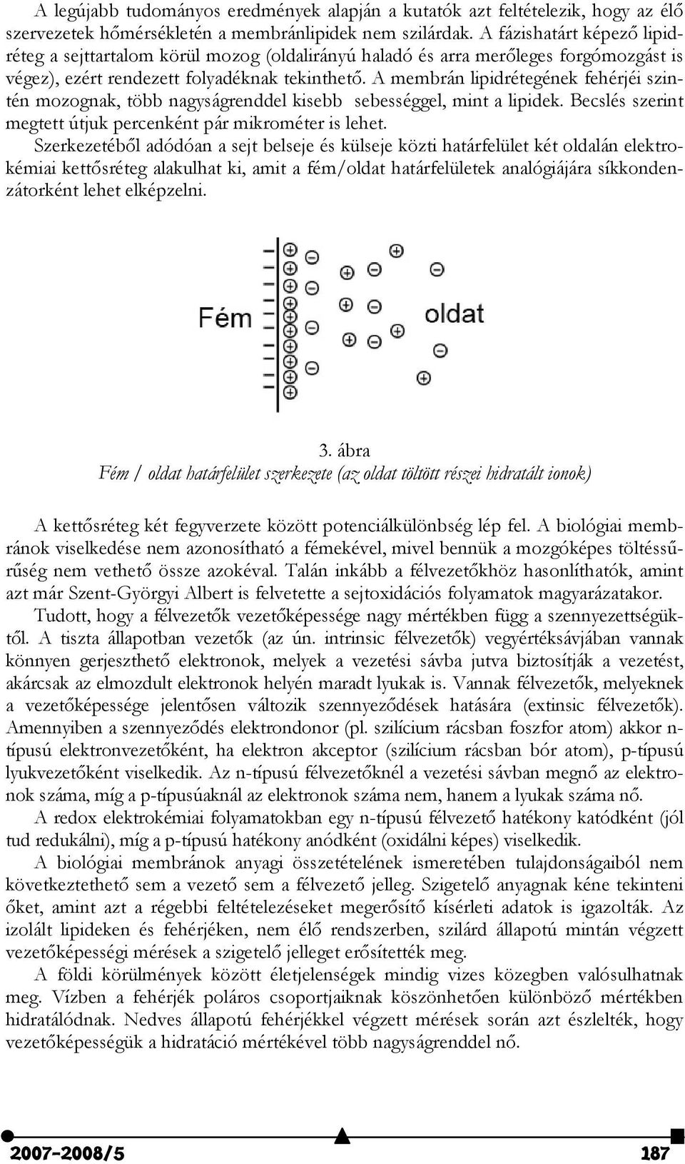 A membrán lipidrétegének fehérjéi szintén mozognak, több nagyságrenddel kisebb sebességgel, mint a lipidek. Becslés szerint megtett útjuk percenként pár mikrométer is lehet.