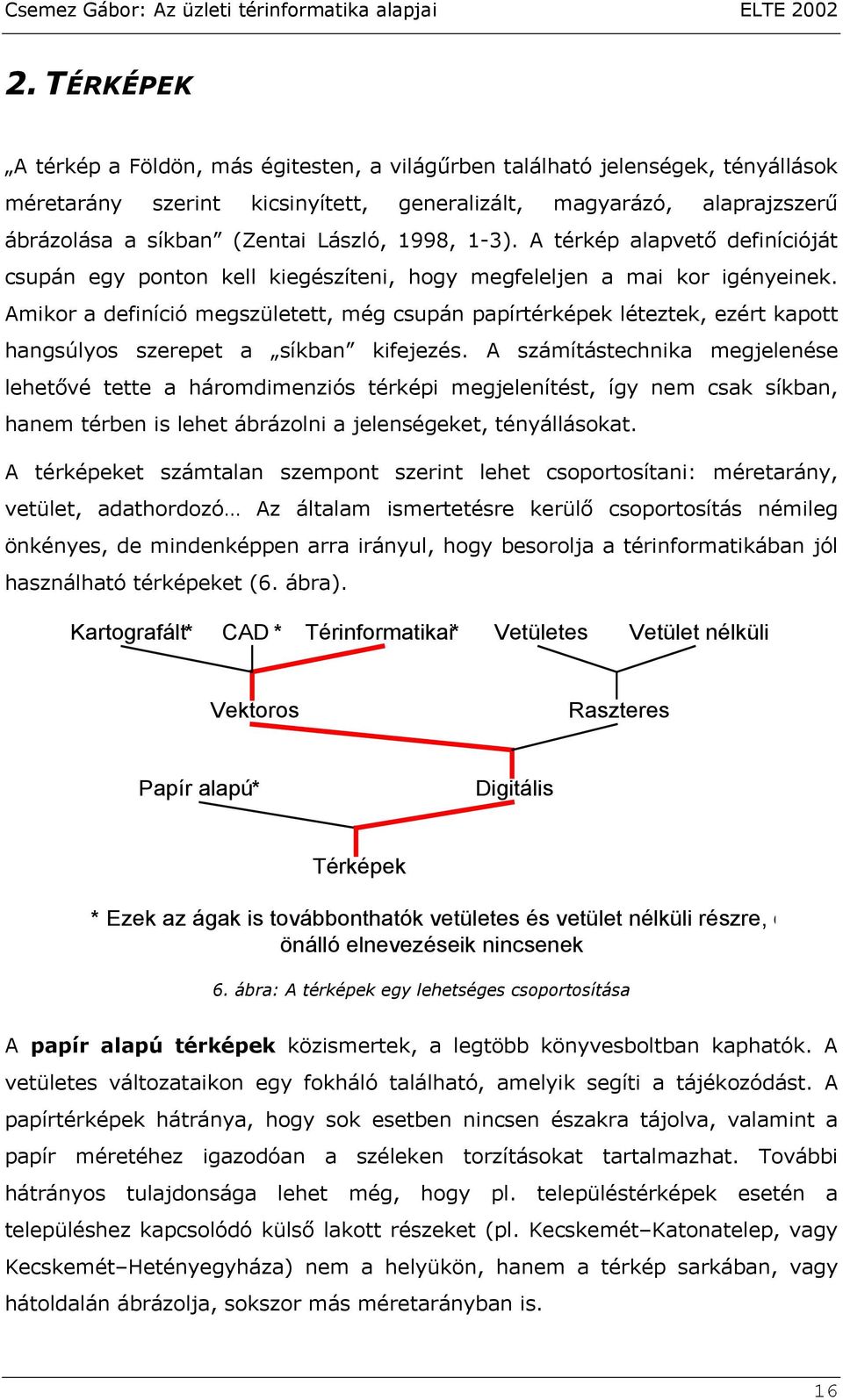 Amikor a definíció megszületett, még csupán papírtérképek léteztek, ezért kapott hangsúlyos szerepet a síkban kifejezés.