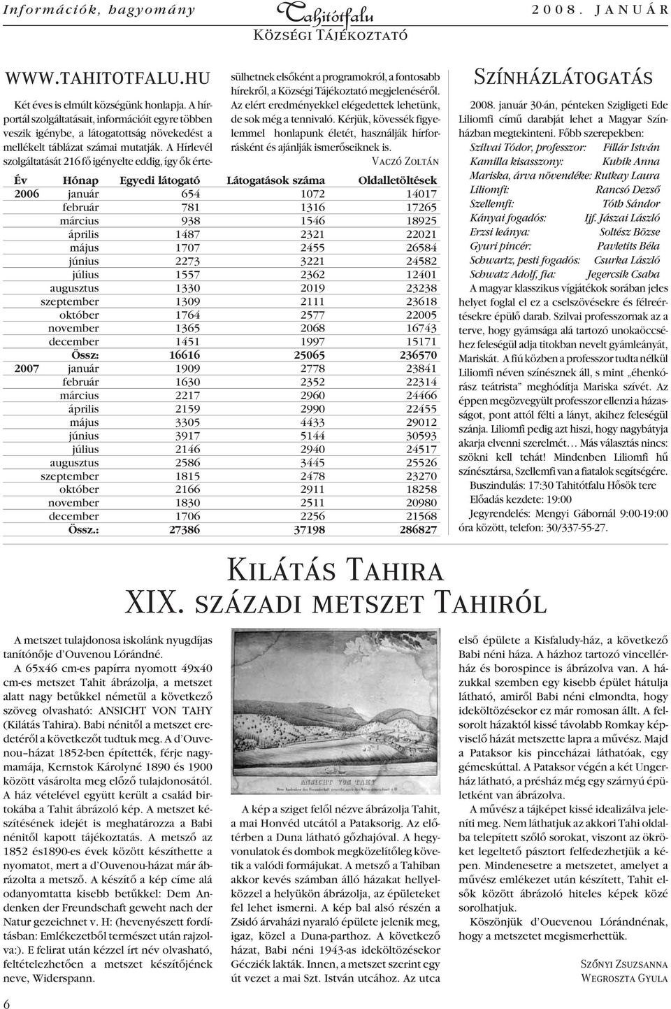 Babi nénitôl a metszet eredetérôl a következôt tudtuk meg. A d Ouvenou házat 1852-ben építették, férje nagymamája, Kernstok Károlyné 1890 és 1900 között vásárolta meg elôzô tulajdonosától.