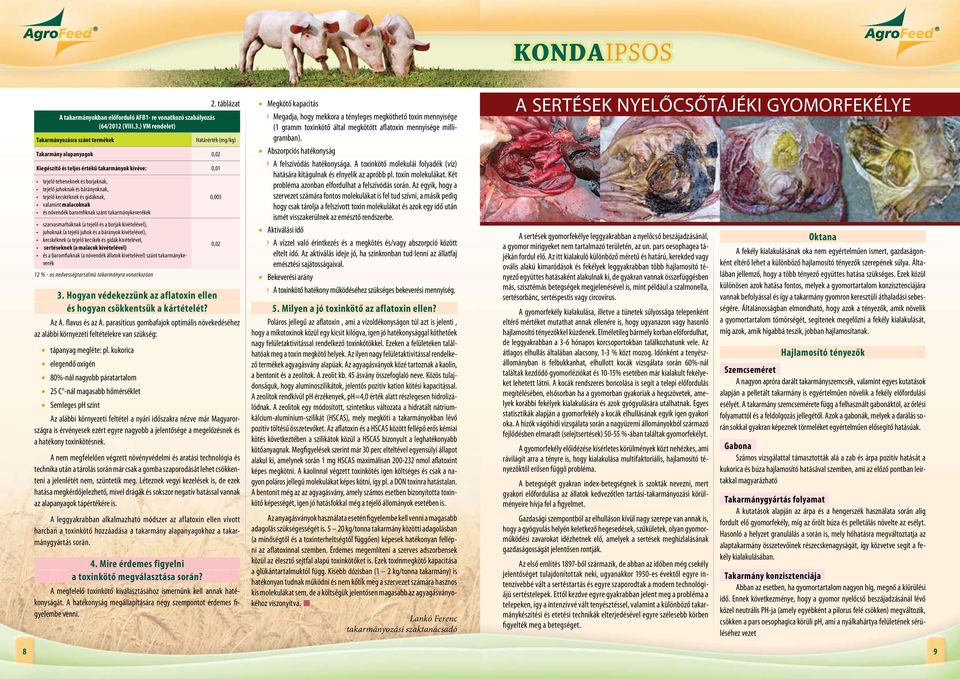 gidáknak, valamint malacoknak és növendék baromfiknak szánt takarmánykeverékek szarvasmarháknak (a tejelő és a borjak kivételével), juhoknak (a tejelő juhok és a bárányok kivételével), kecskéknek (a