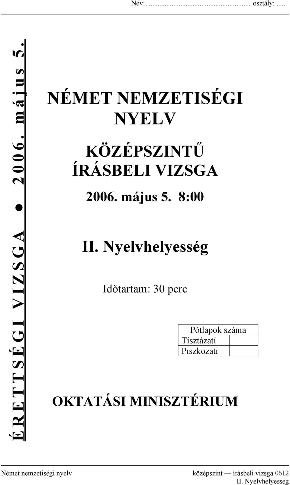 8:00 II.