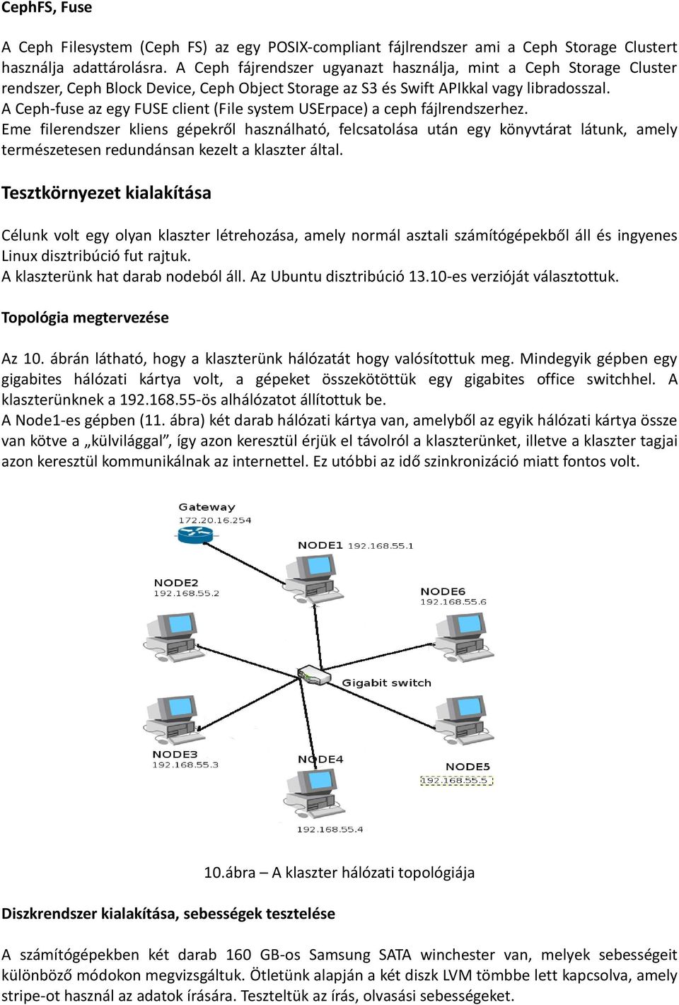 A Ceph-fuse az egy FUSE client (File system USErpace) a ceph fájlrendszerhez.