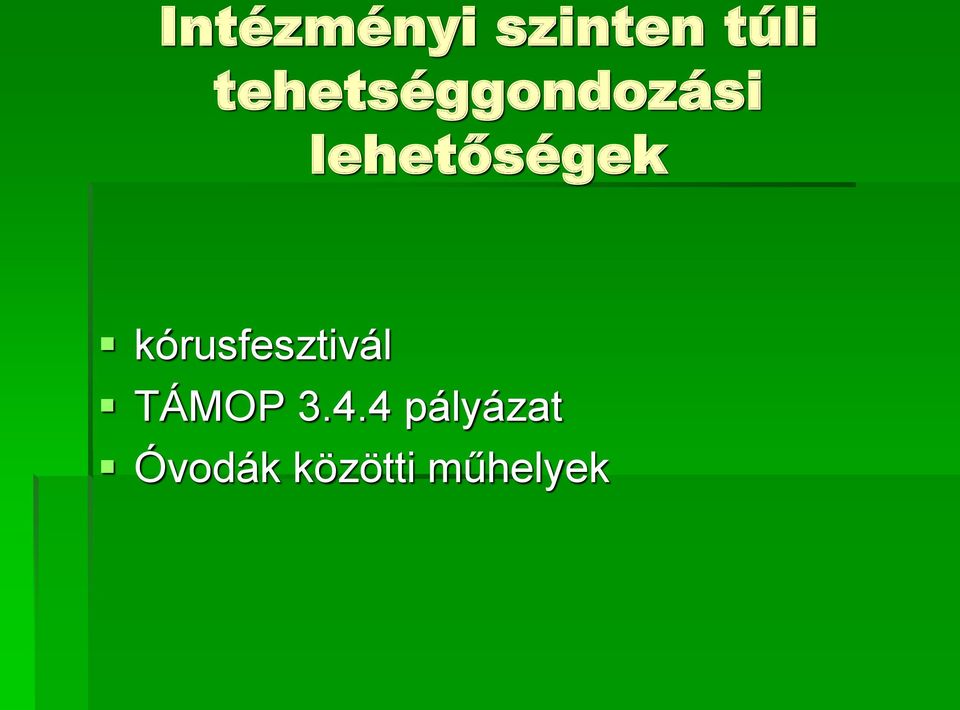 lehetőségek kórusfesztivál