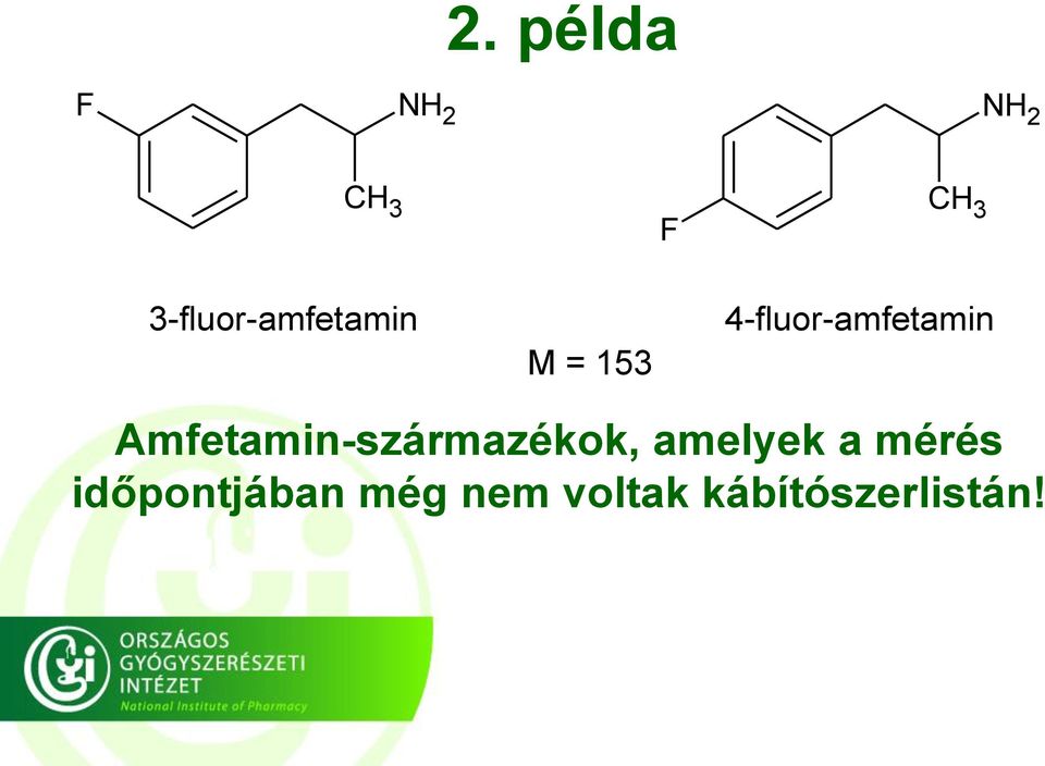 M = 153 4-fluor-amfetamin
