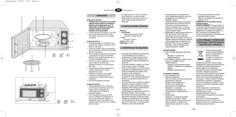 Si comprueba un deterioro cualquiera, antes de cualquier utilización, contacte con su proveedor. Verifique la tensión del sector.