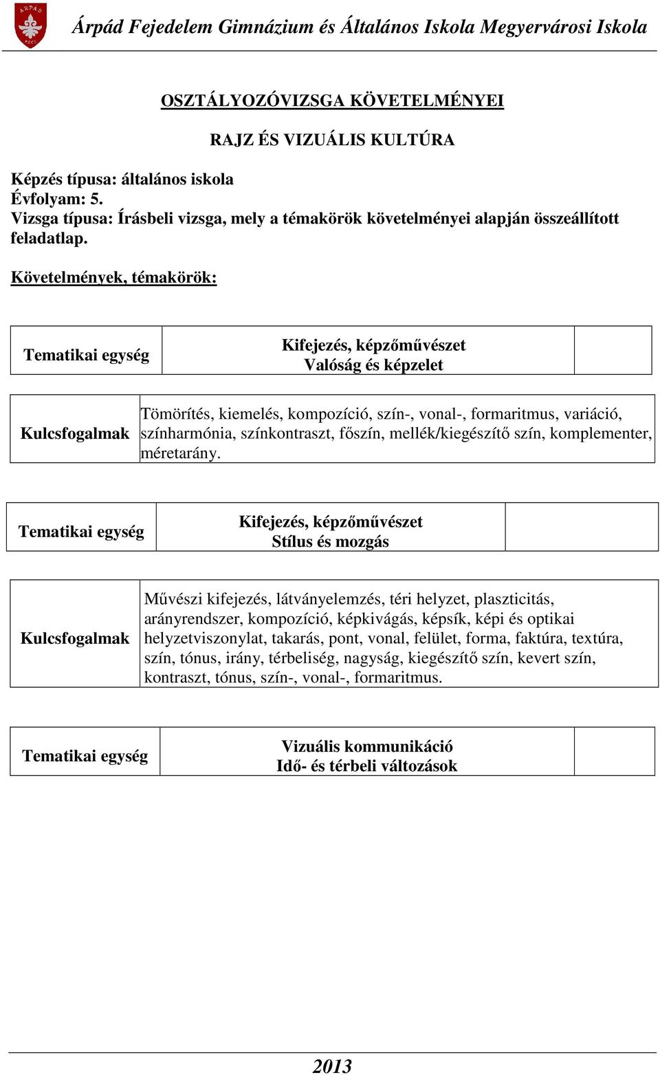 színkontraszt, főszín, mellék/kiegészítő szín, komplementer, méretarány.