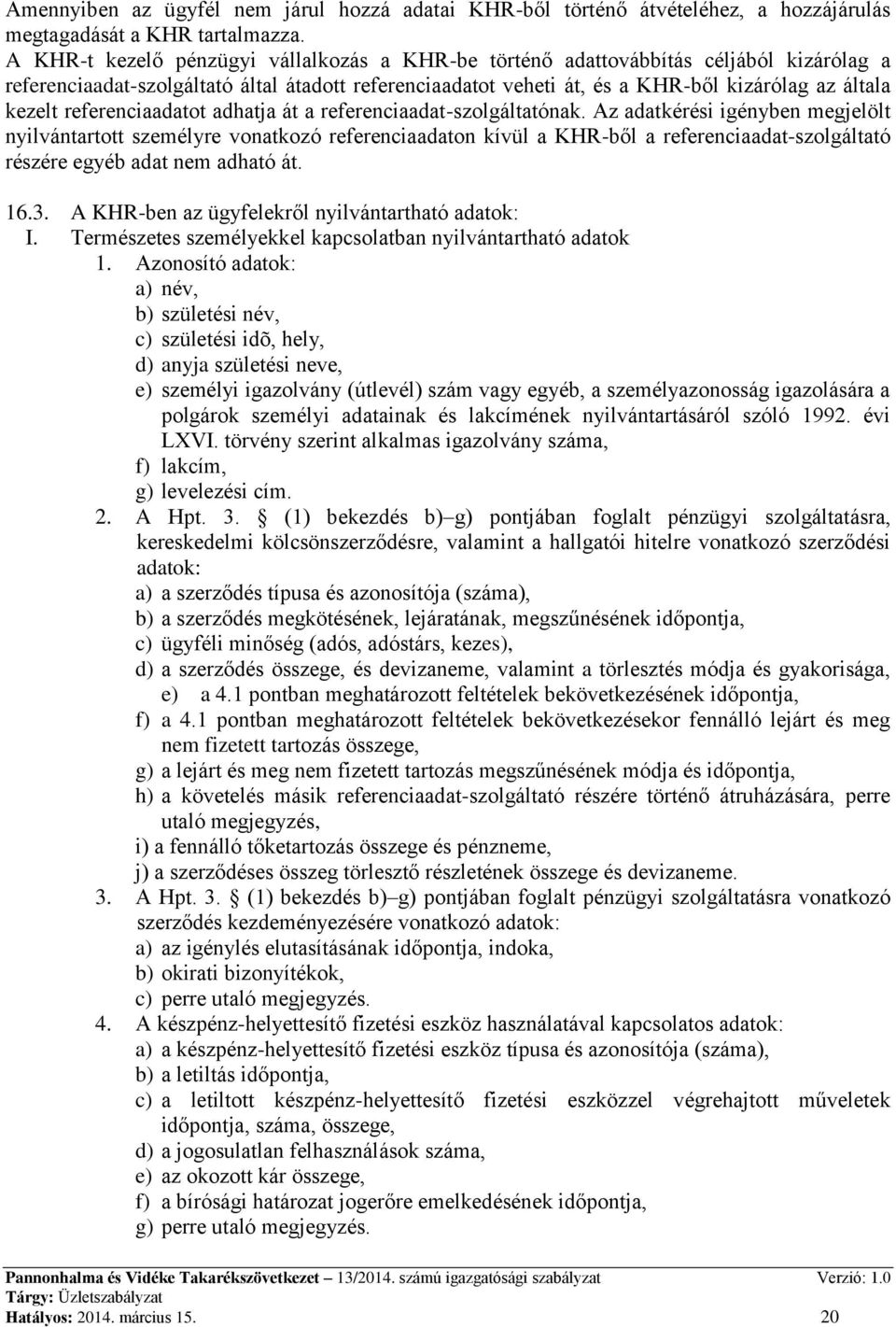 referenciaadatot adhatja át a referenciaadat-szolgáltatónak.