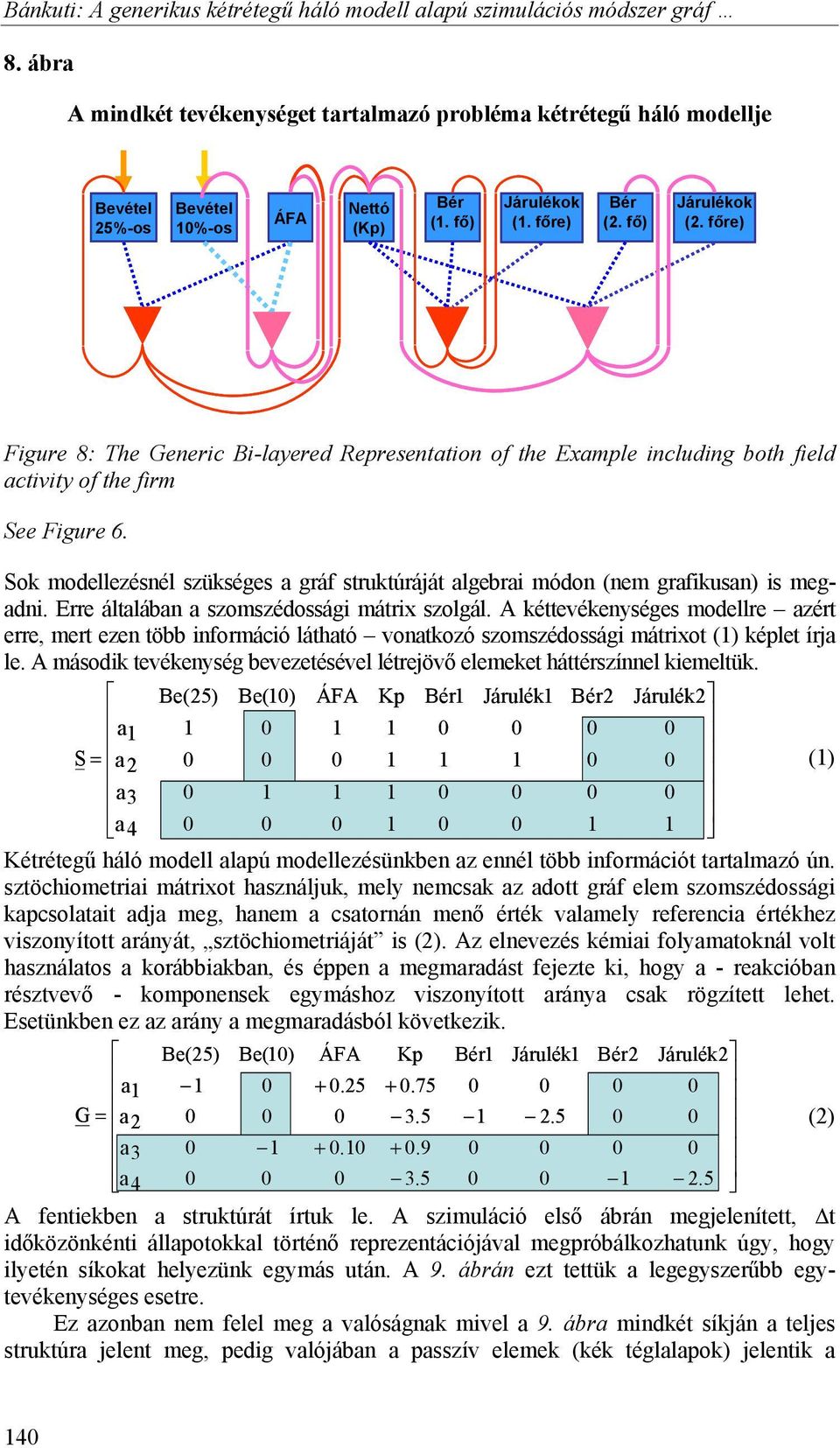 Sok modellezésnél szükséges a gráf struktúráját algebrai módon (nem grafikusan) is megadni. Erre általában a szomszédossági mátrix szolgál.