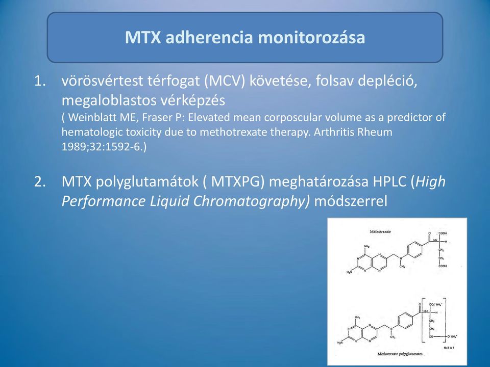 ME, Fraser P: Elevated mean corposcular volume as a predictor of hematologic toxicity due to