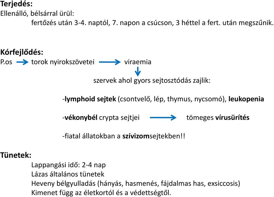 os torok nyirokszövetei viraemia szervek ahol gyors sejtosztódás zajlik: -lymphoid sejtek (csontvelő, lép, thymus, nycsomó),