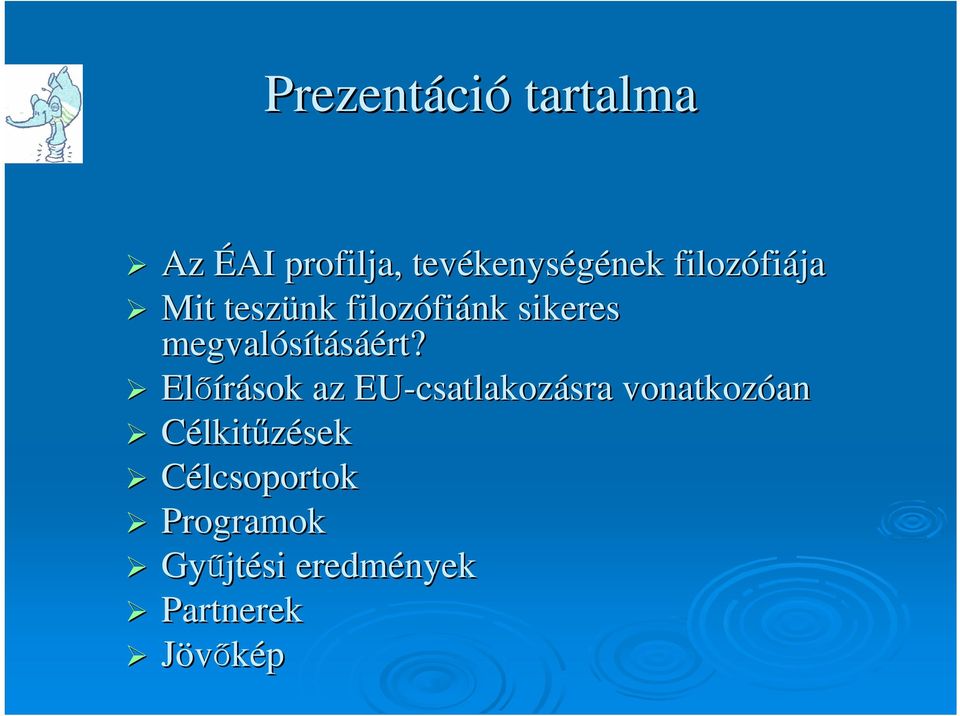 Előírások az EU-csatlakoz csatlakozásrasra vonatkozóan an